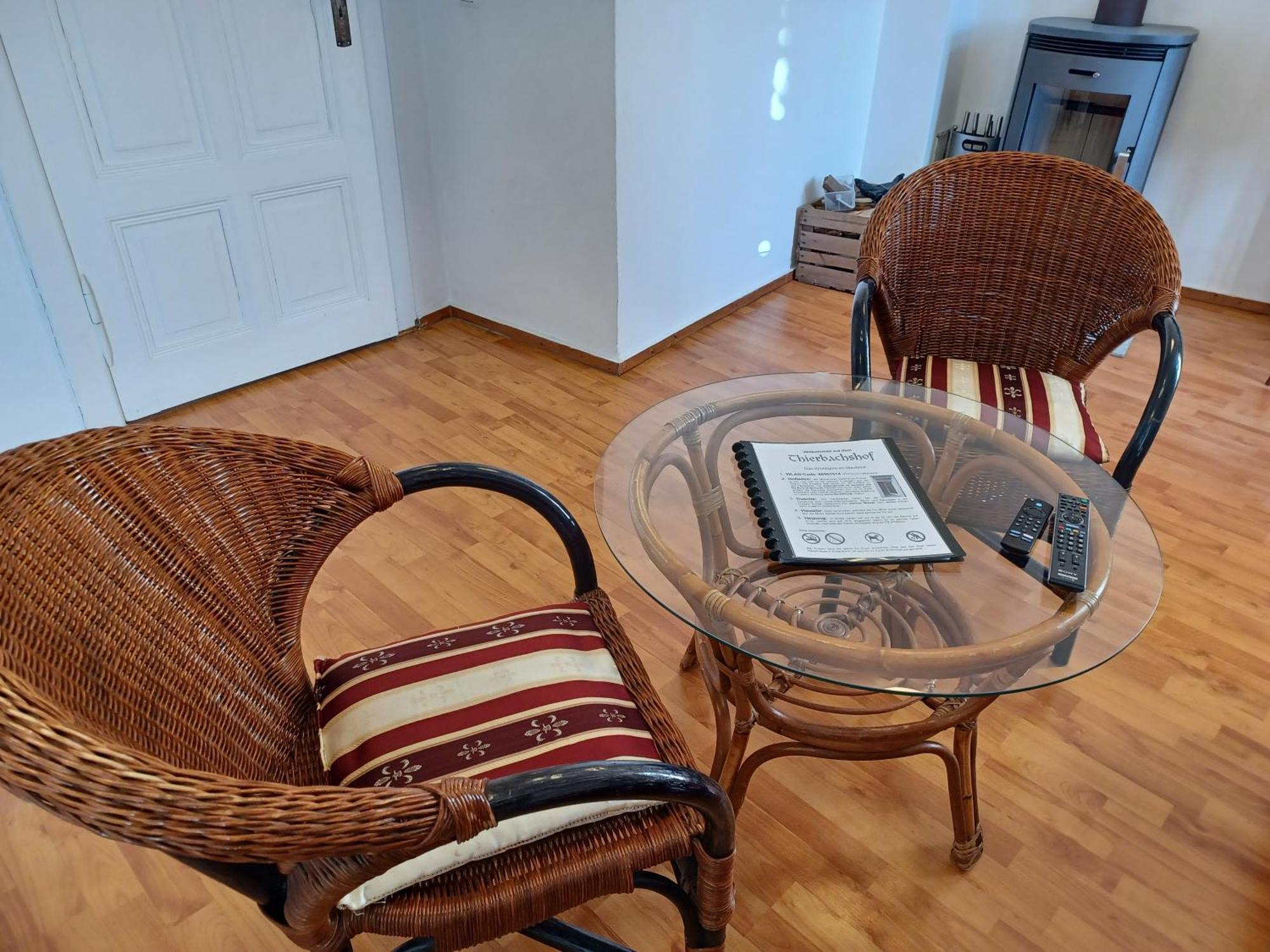 Ehemalige Bibliothek Apartment Fuer 2 Mit Kueche Kamin Netflix Parken Und Hofladen Steinhofel Exterior photo